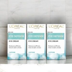 3 pack L'Oréal Paris Dermo-Expertise Eye Defense Under Eye Cream